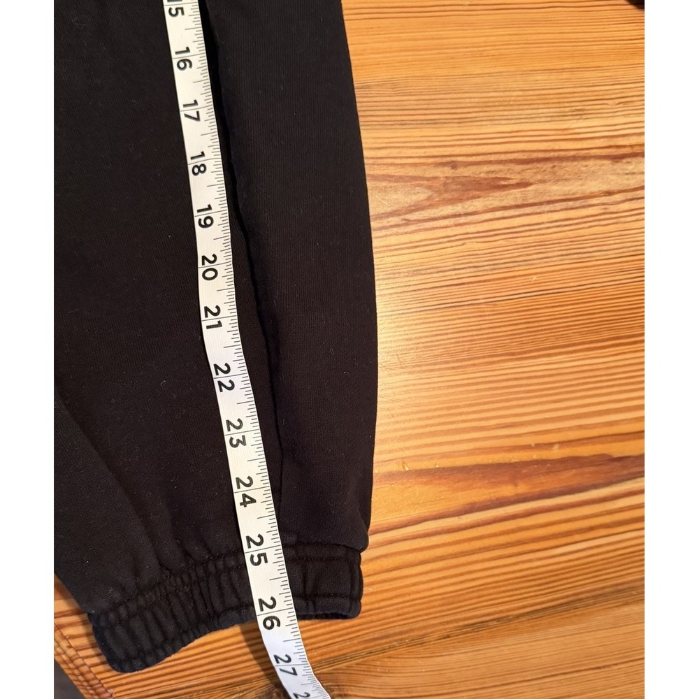 TNA Sweatfleece Joggers Women's Small Black Cozy‎ Fleece Mega Fit Streetwear EUC - Picture 6 of 12